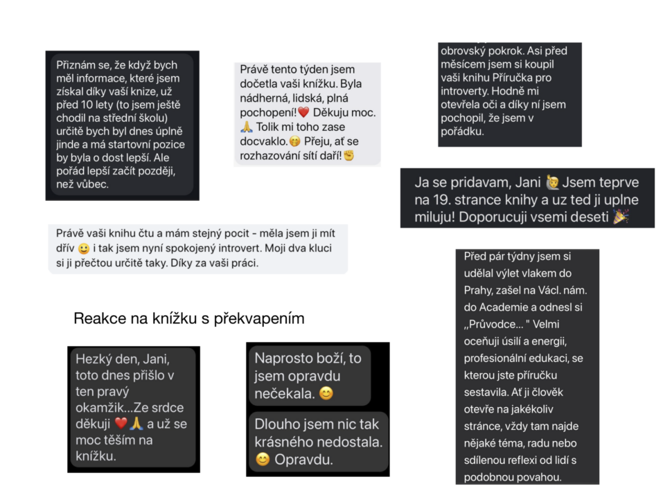 Příručka pro introverty, ohlasy čtenářů